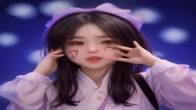 K-pop演唱会现场画面，舞台灯光绚烂，粉丝举起荧光棒，现场氛围热烈震撼